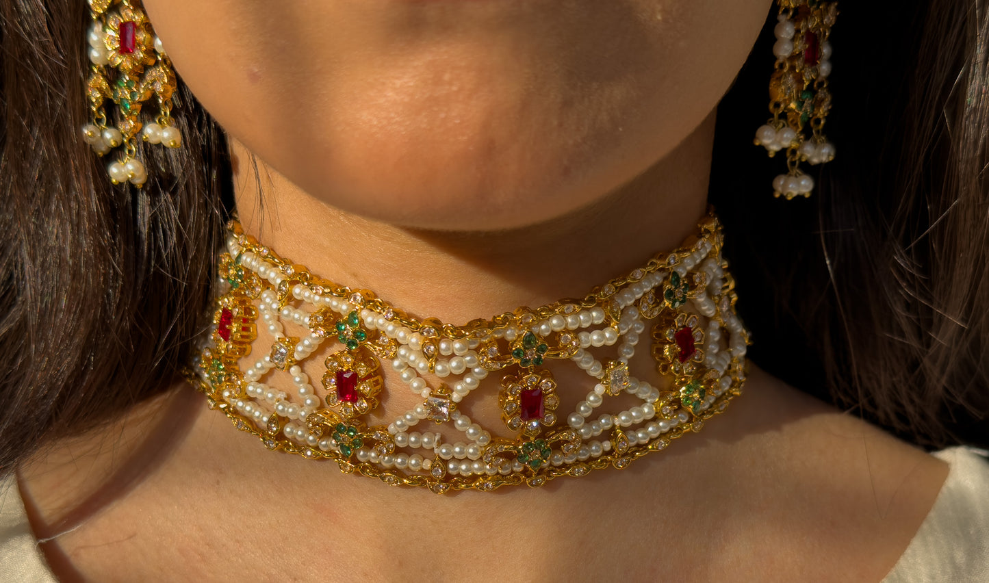 Malka Choker set