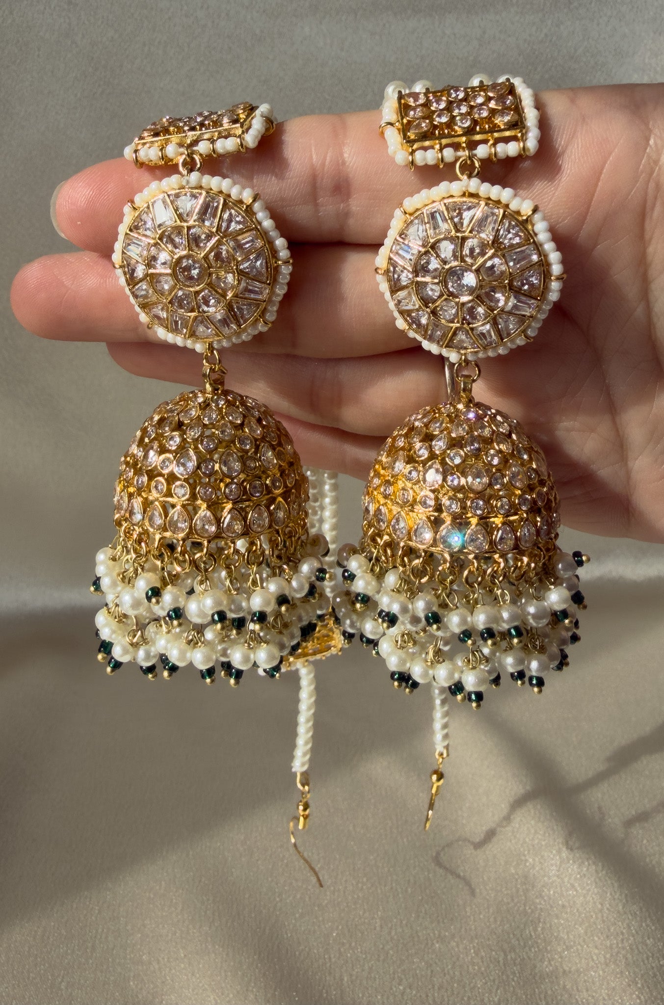 Noor Jahan Sahara Jhumkas