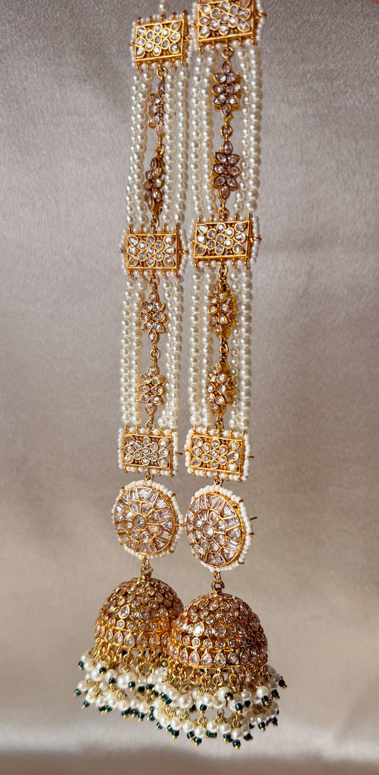 Noor Jahan Sahara Jhumkas